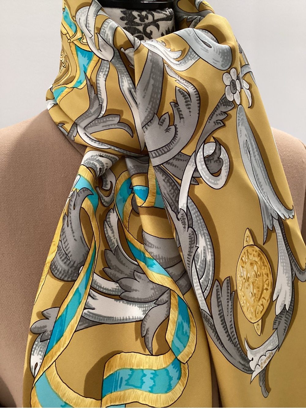 Hermes Le Mors A La Conetable Scarf
